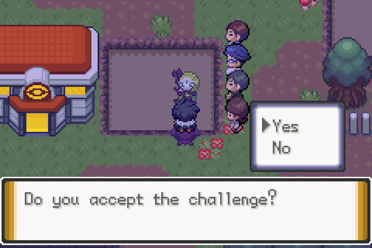 Accepting Meloetta’s dance battle challenge. / Pokémon Unbound