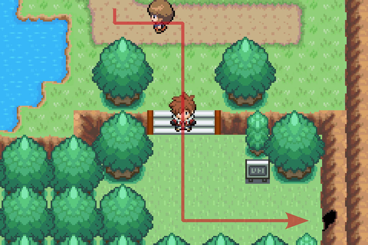 Entering Thundercap Mountain. / Pokémon Unbound