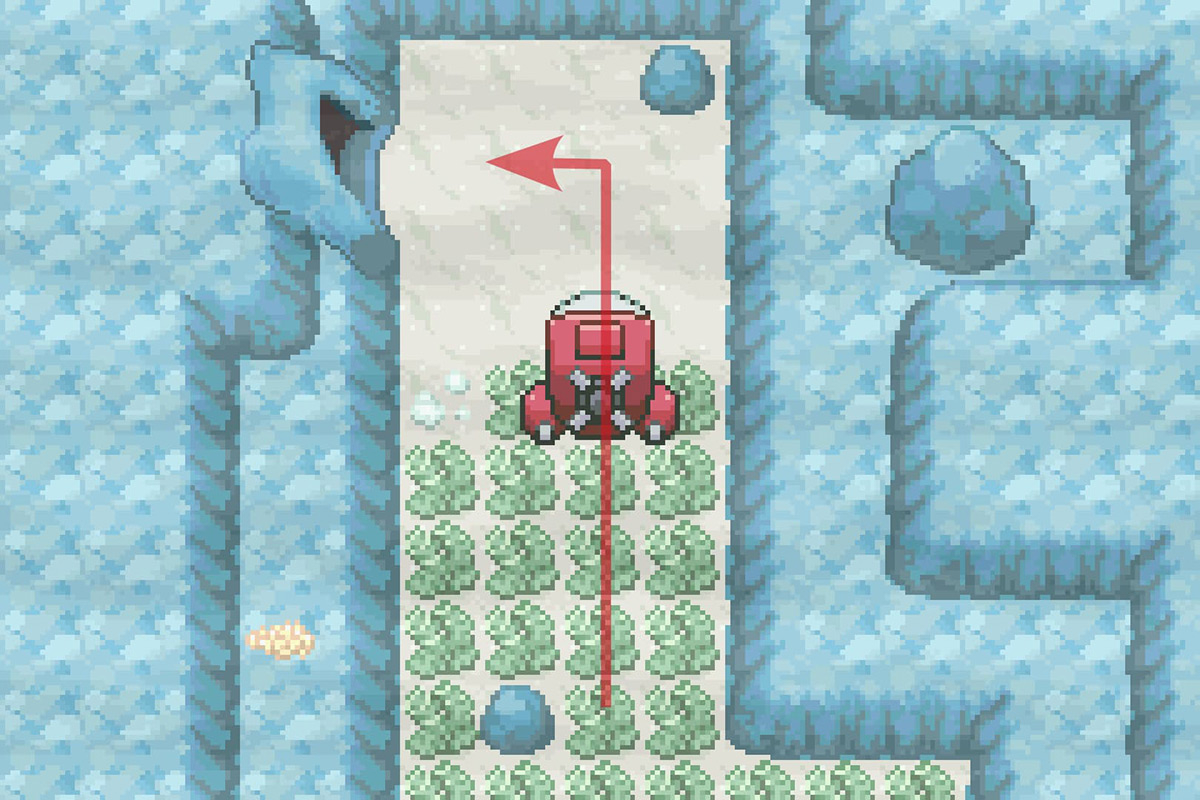 Returning the previous area. / Pokémon Unbound