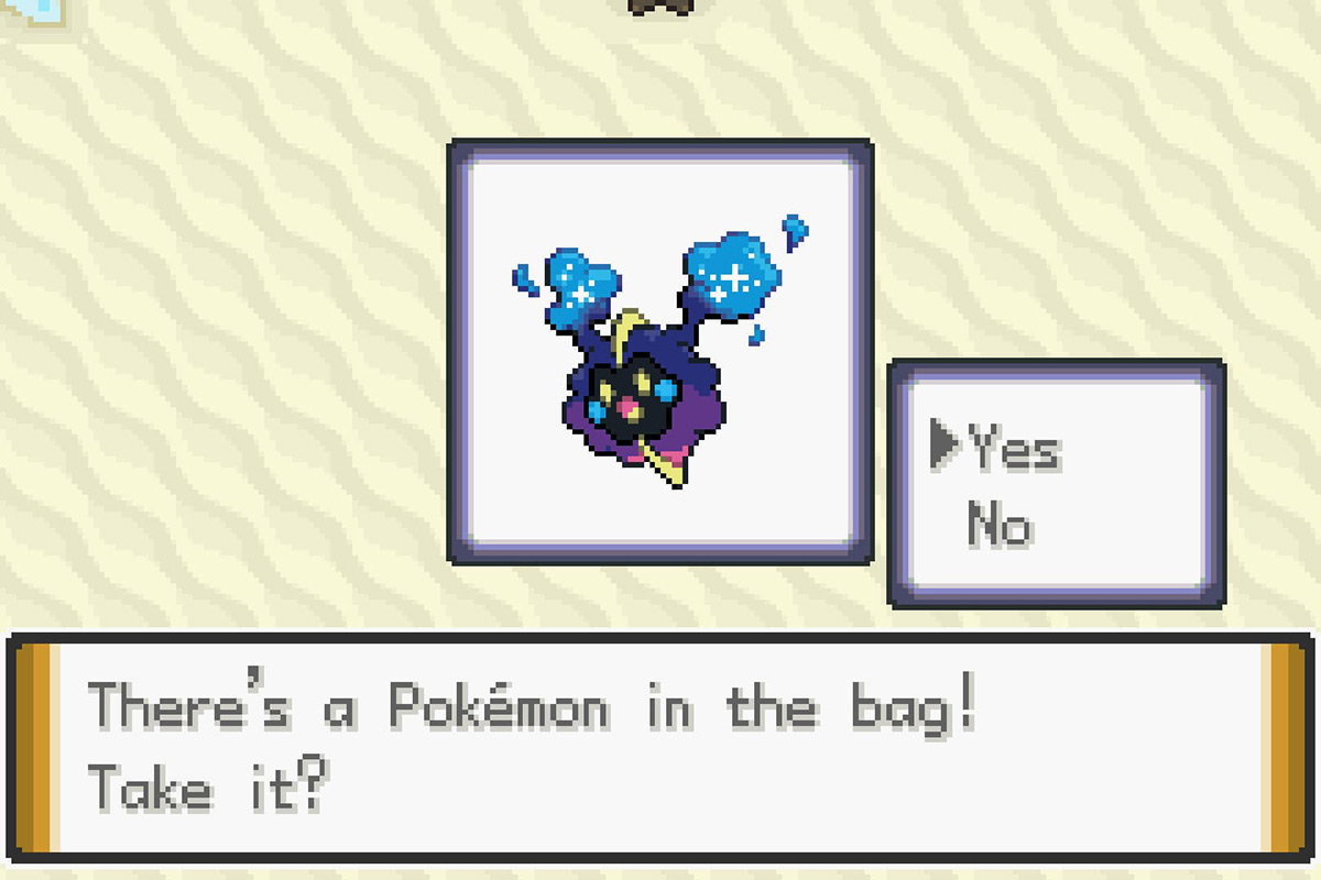 Acquiring Cosmog. / Pokémon Unbound