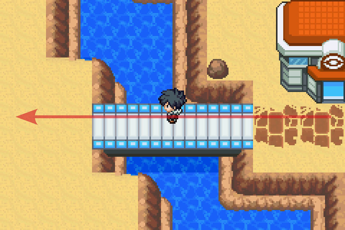 Going toward the Great Desert. / Pokémon Unbound