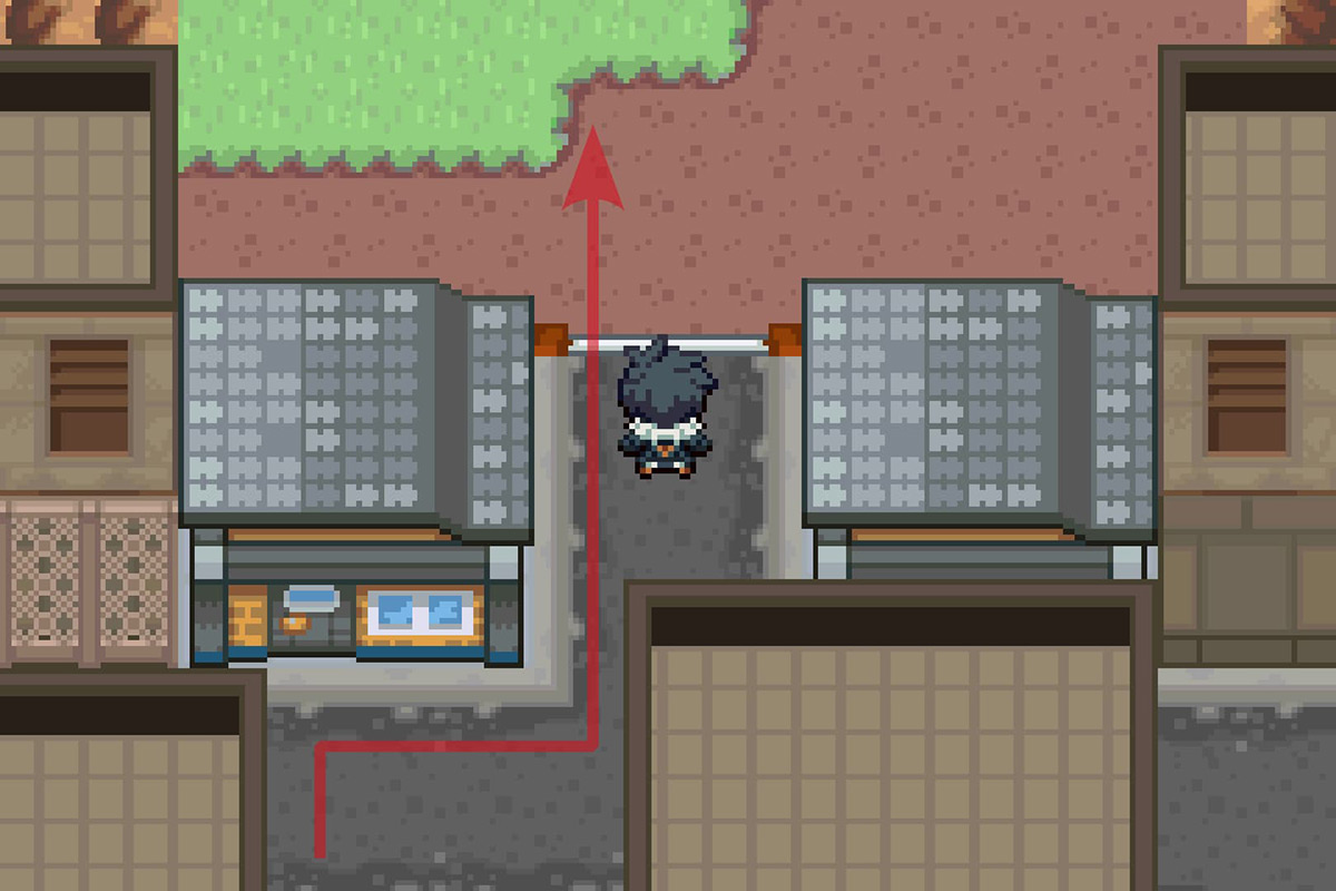 Leaving Antisis City. / Pokémon Unbound