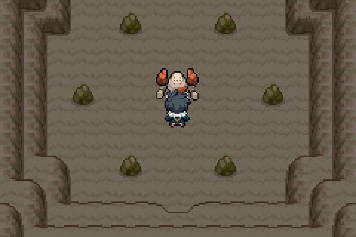 Finding Regirock. / Pokémon Unbound