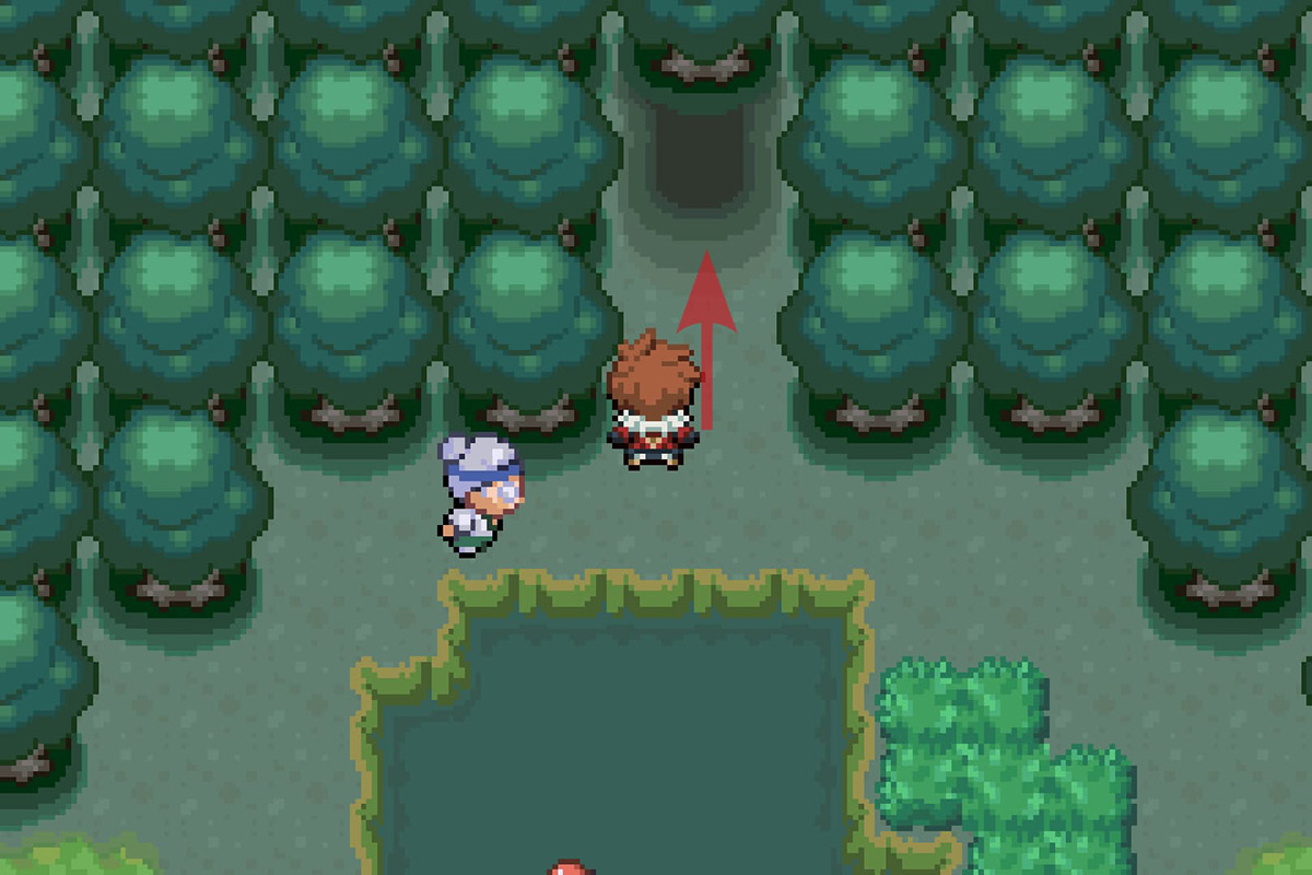 Returning north. / Pokémon Unbound