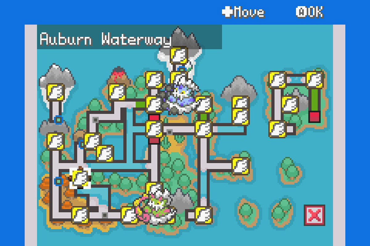 Seeing Tornadus’ location on the map. / Pokémon Unbound