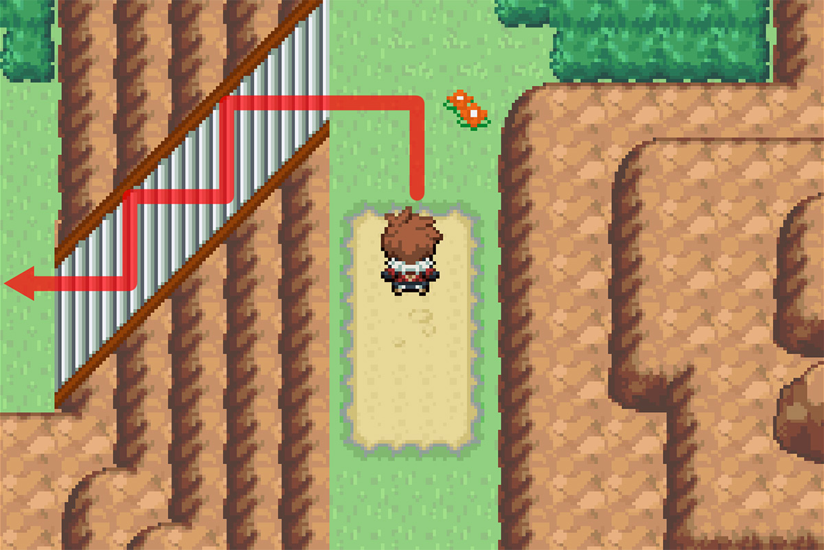 Heading to the southern end of Route 12 / Pokémon Unbound