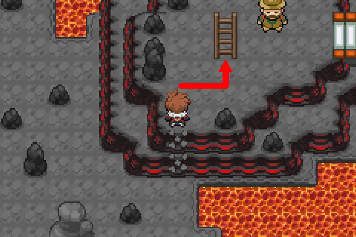 Ladder up to 3F / Pokémon Unbound