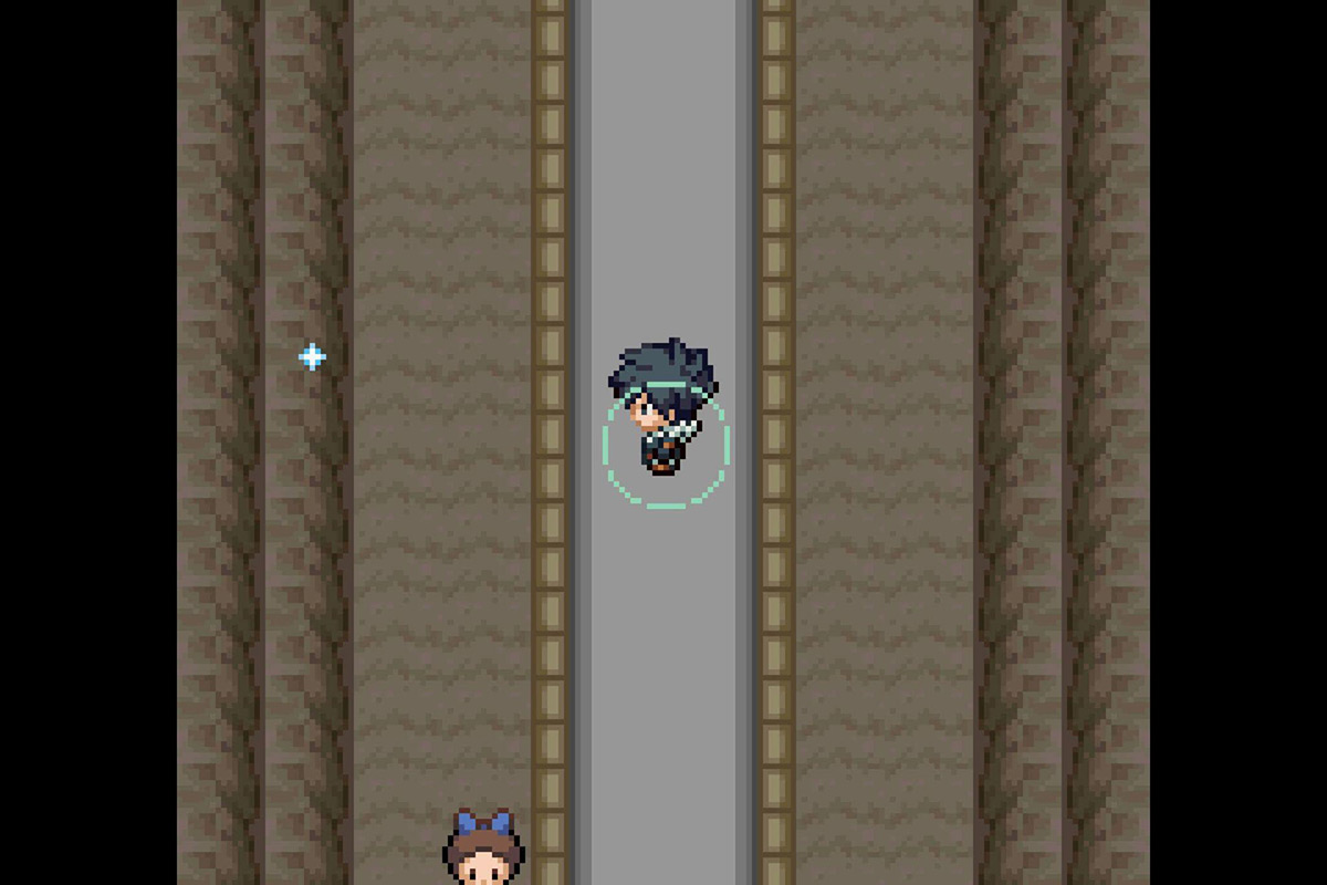 Using the mining scan. / Pokémon Unbound