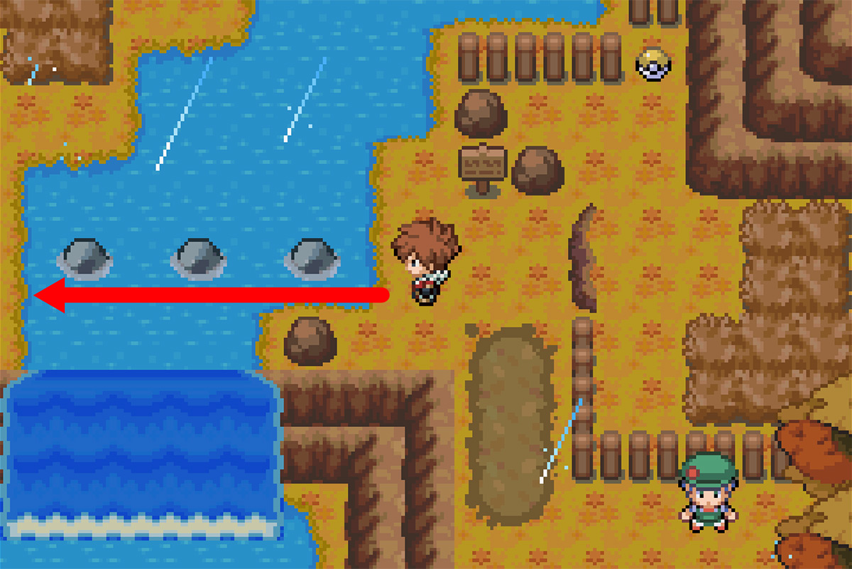 Skipping across the rocks / Pokémon Unbound