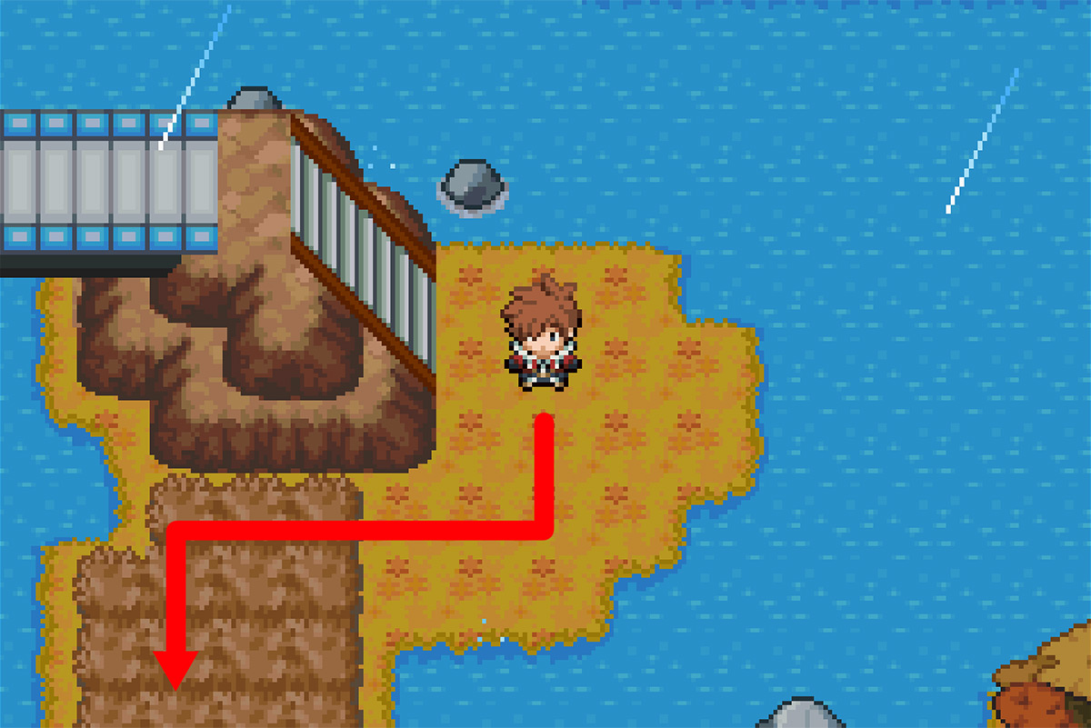 Taking the southern path / Pokémon Unbound