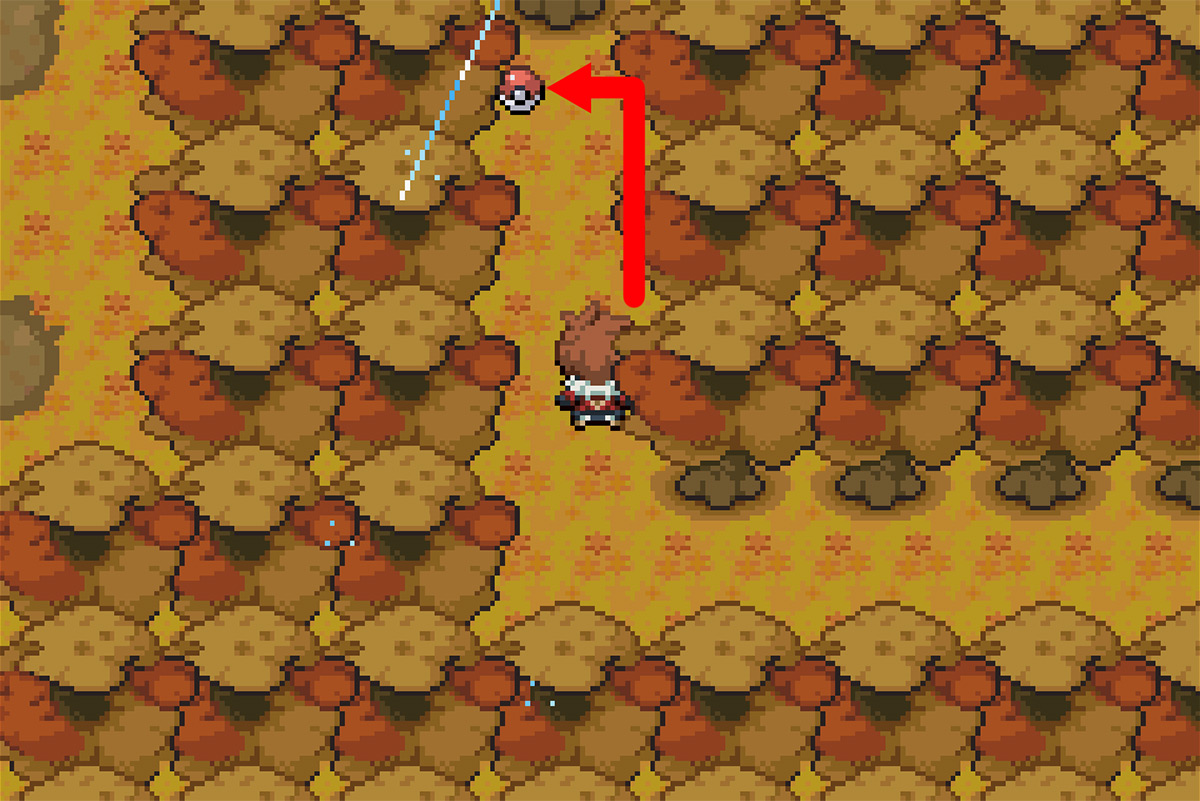 The Route 9 Fire Stone / Pokémon Unbound