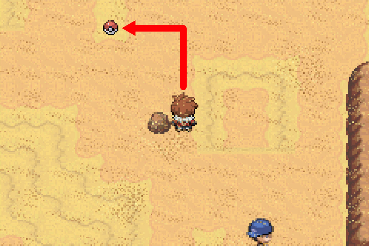 The Great Desert Fire Stone / Pokémon Unbound