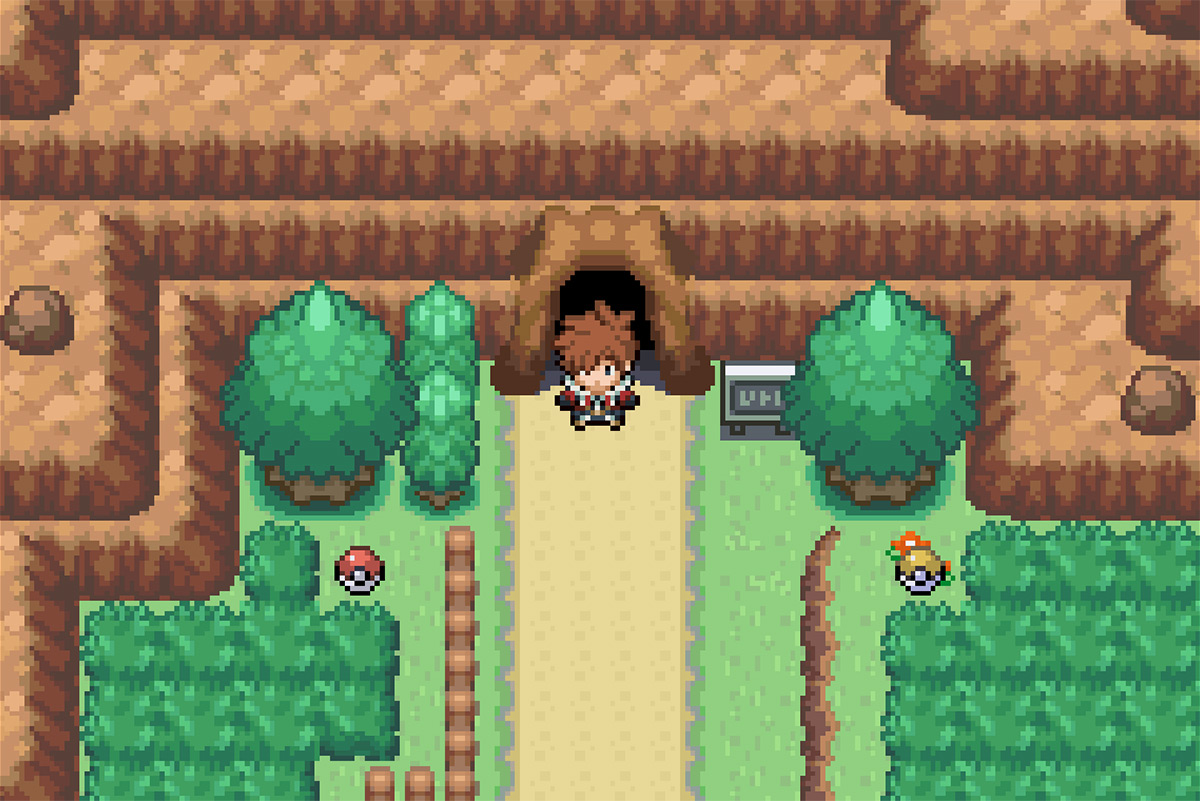 Frost Mountain entrance / Pokémon Unbound