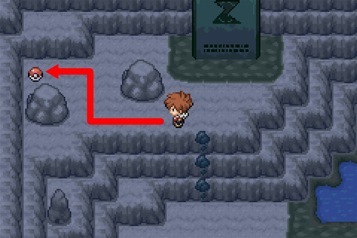 Exact location of the Dusk Stone / Pokémon Unbound
