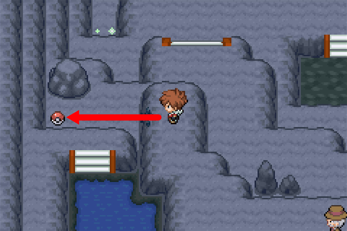Exact location of Valley Cave Dusk Stone / Pokémon Unbound
