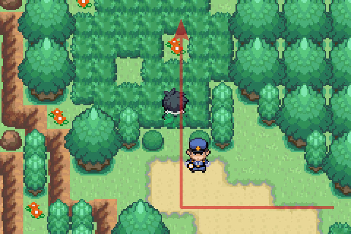 Following the path leading to Victory Road. / Pokémon Unbound