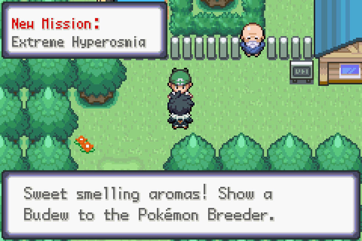 Getting the Extreme Hypersomnia side mission. / Pokémon Unbound